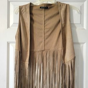 Fringed vest
